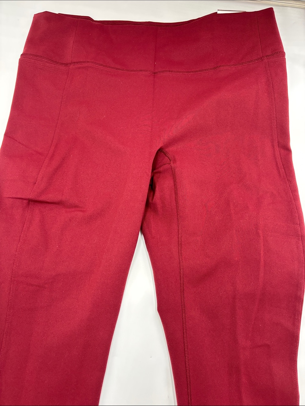 CALIA Essential Full Length Leggings in Deep Merlot - Picture 2 of 7